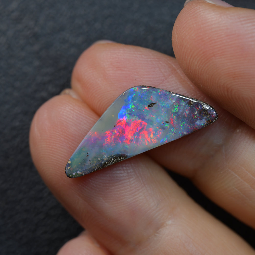 7.34 cts Boulder Opal Cut Stone