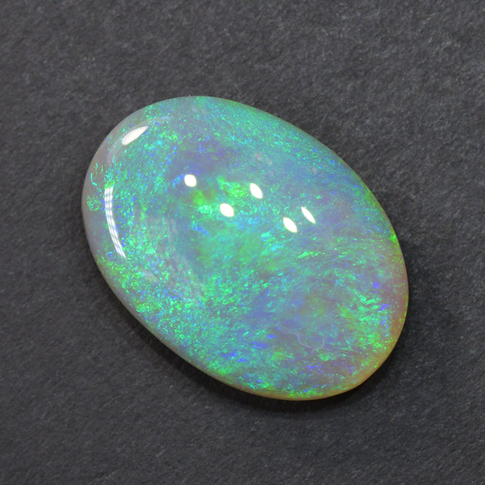 2.17 cts Light Solid Opal Stone Lightning Ridge