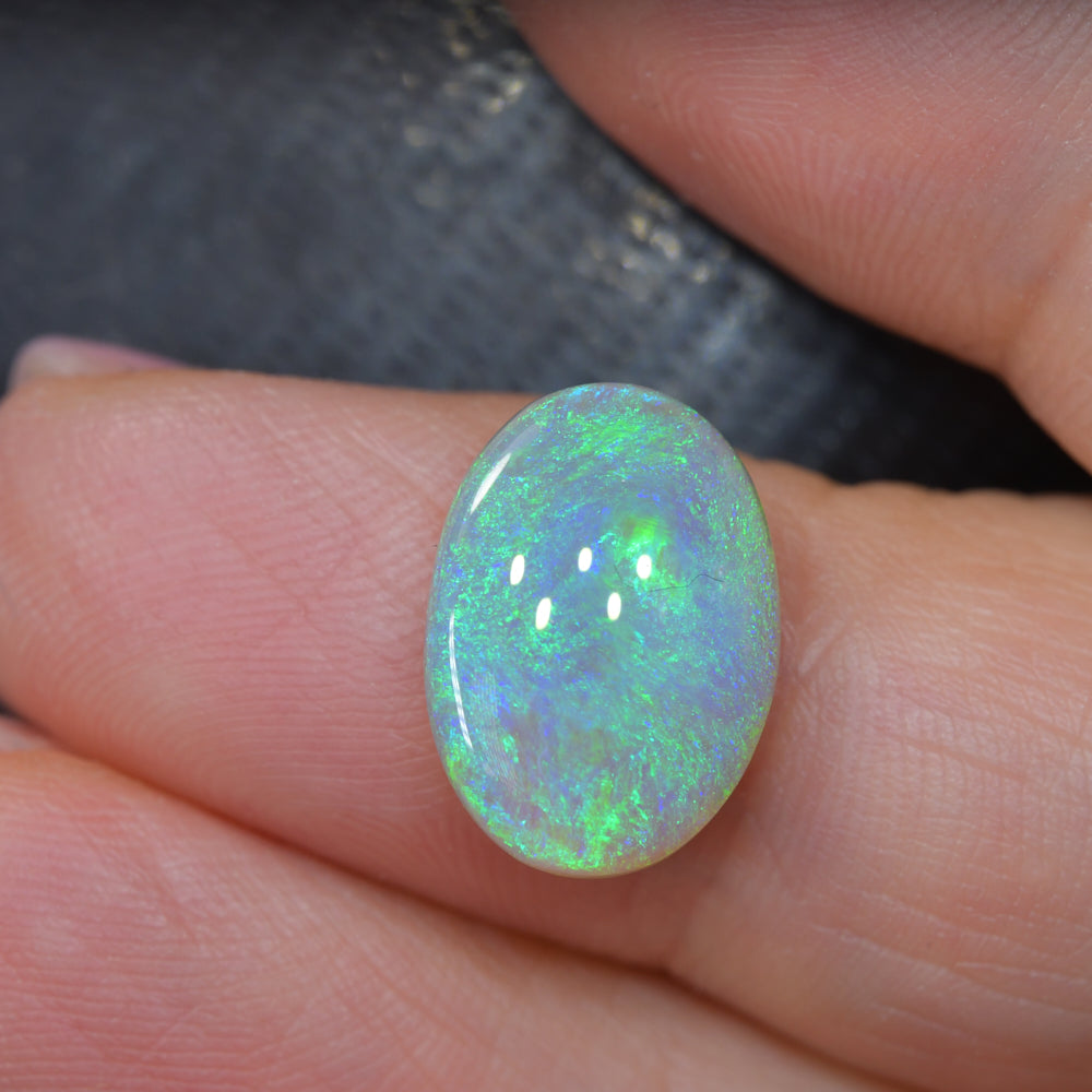 2.17 cts Light Solid Opal Stone Lightning Ridge