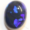 Australian Black Opal Lightning Ridge Solid Gem Stone Cabochon 3.93 Cts