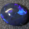 Australian Black Opal Lightning Ridge Solid Gem Stone Cabochon 3.93 Cts