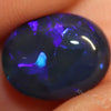 Australian Black Opal Lightning Ridge Solid Gem Stone Cabochon 3.93 Cts