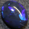 Australian Black Opal Lightning Ridge Solid Gem Stone Cabochon 3.93 Cts