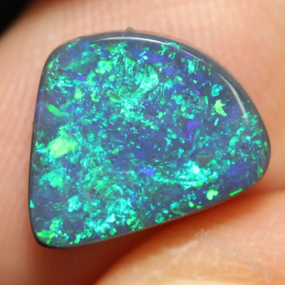 Australian Black Opal Lightning Ridge Solid Stone 2.74 Cts