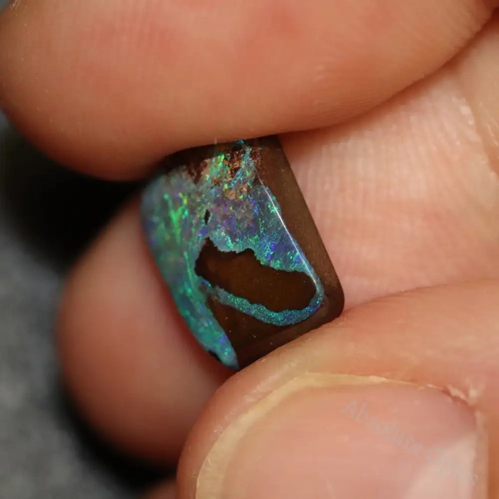 Australian Boulder Opal Cut Loose Stone 3.50 Cts