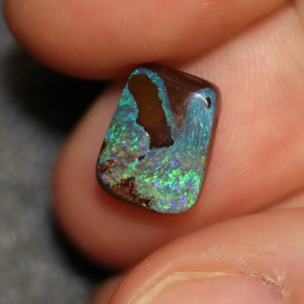 Australian Boulder Opal Cut Loose Stone 3.50 Cts