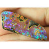 Australian Boulder Opal Solid Stone Natural Cut 24.55 Cts Boulder Opal
