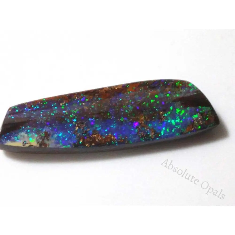 Australian Boulder Opals Solid Natural Blue/Green Gem Cut 21.5 Ct Boulder Opal