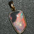 Australian Lightning Ridge Solid Opal Pendant Silver L24 Mm 1.42G Jewellery