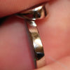 Australian Opal Jewellery Doublet 925 Silver Pendant 0.95G 19.6 Mm