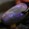 Australian Opal Lightning Ridge Drilled Greek Leather Mounted Pendant Necklace 15.25 Cts Jewellery