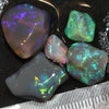 Australian Solid Semi-Black Opal Rough Nobby Lightning Ridge Parcel 26.4 Cts