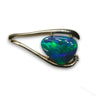 gold opal pendant