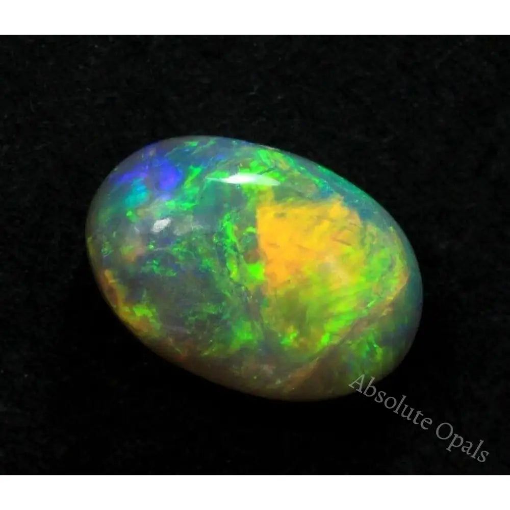 Crystal OPAL LIGHTNING RIDGE AUSTRALIAN solid Cabochon cts