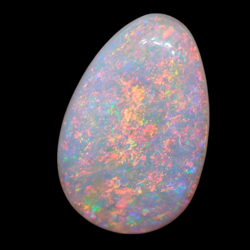 2.07 cts Dark Opal Lightning Ridge Solid Cut Stone