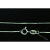 Genuine 925 Sterling Silver Chain Necklace 50 Cm Jewellery