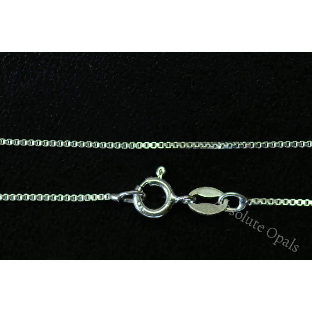 Genuine 925 Sterling Silver Chain Necklace 50 Cm Jewellery
