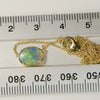 Genuine Opal Lightning Ridge Solid Necklace 14K Gold 45 cm Jewellery