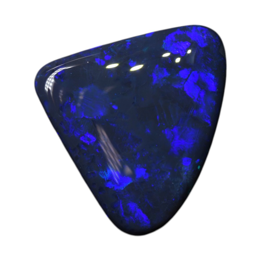 11.8 cts Black Opal cut, not set (Lightning Ridge)