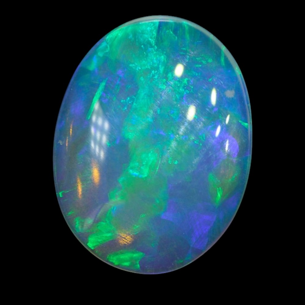 1.63 cts Opal Stone Solid Lightning Ridge