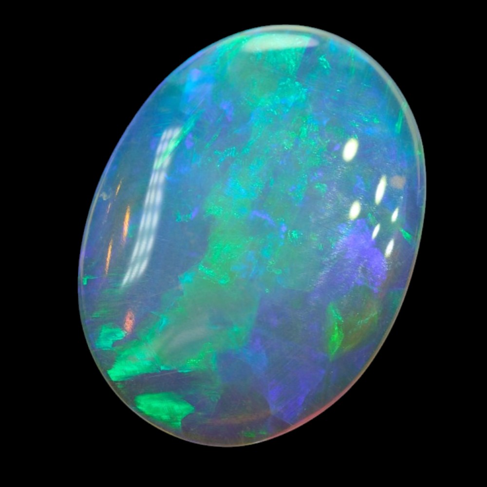 1.63 cts Opal Stone Solid Lightning Ridge