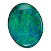 black opal cut stone