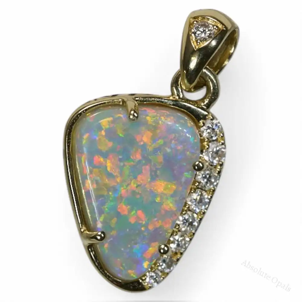 opal pendant