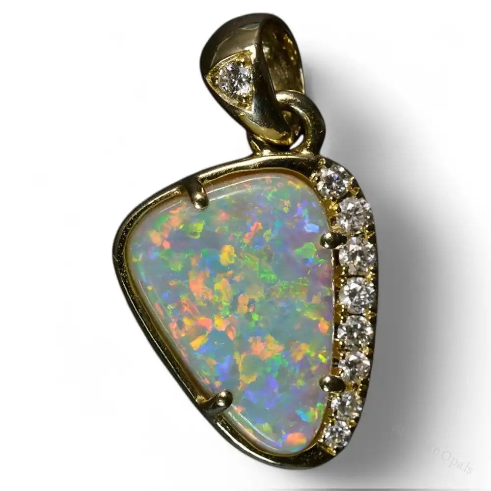 opal pendant