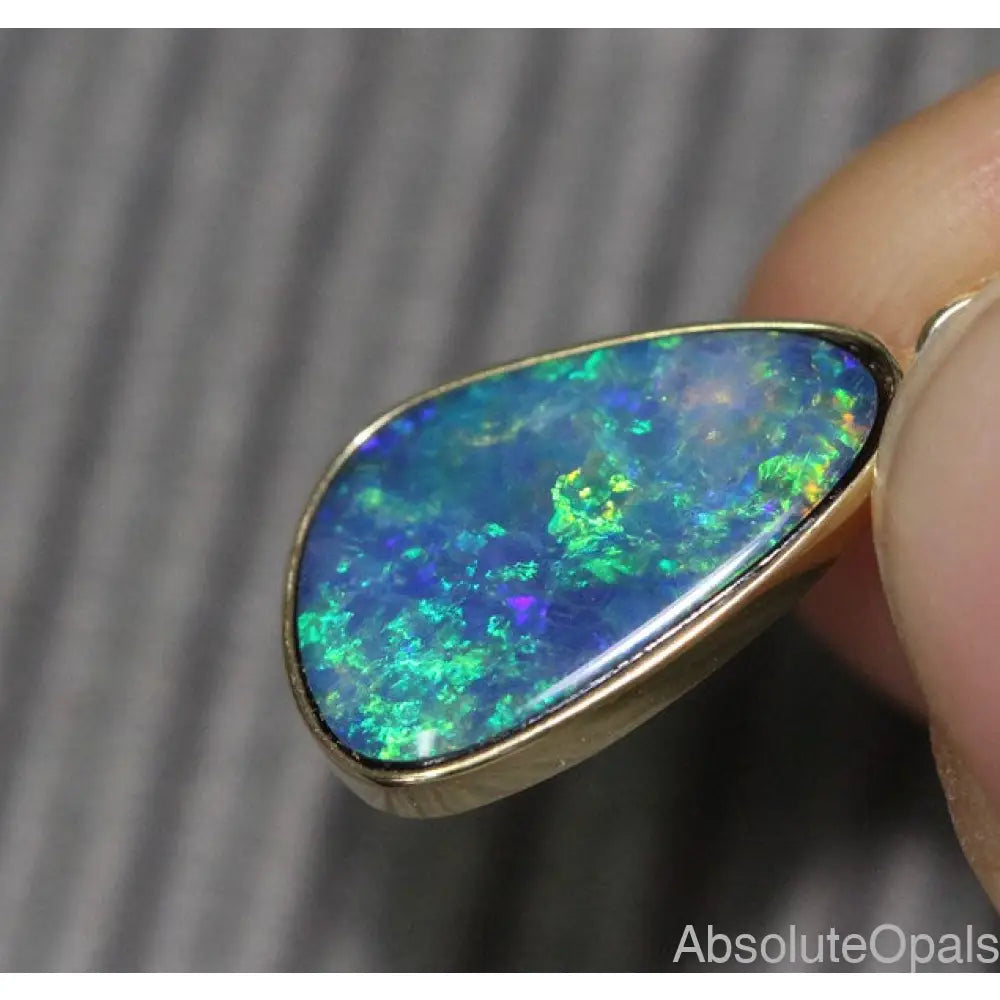 Opale Noble Doublet Australie 18x13x2mm 7cts - Neuf Sans Emballage