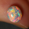 Semi Black Crystal Opal Solid Lightning Ridge Cabochon Loose Stone 1.72 Cts