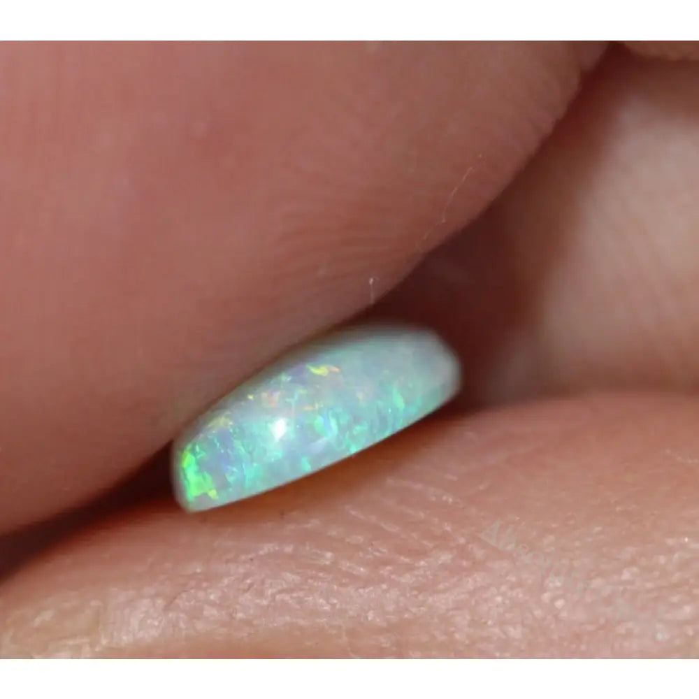 Solid Stone Australian Lightning Ridge Opal Cabochon 0.80Cts Light