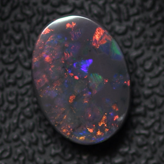 2.46 cts Australian Solid Black Opal, Solid Gem Stone, Lightning Ridge