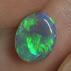 1.97 cts Australian Solid Semi Black Opal, Lightning Ridge Cut Stone
