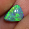 1.20 cts Australian Semi Black Solid Opal, Lightning Ridge, Cabochon Cut  Stone