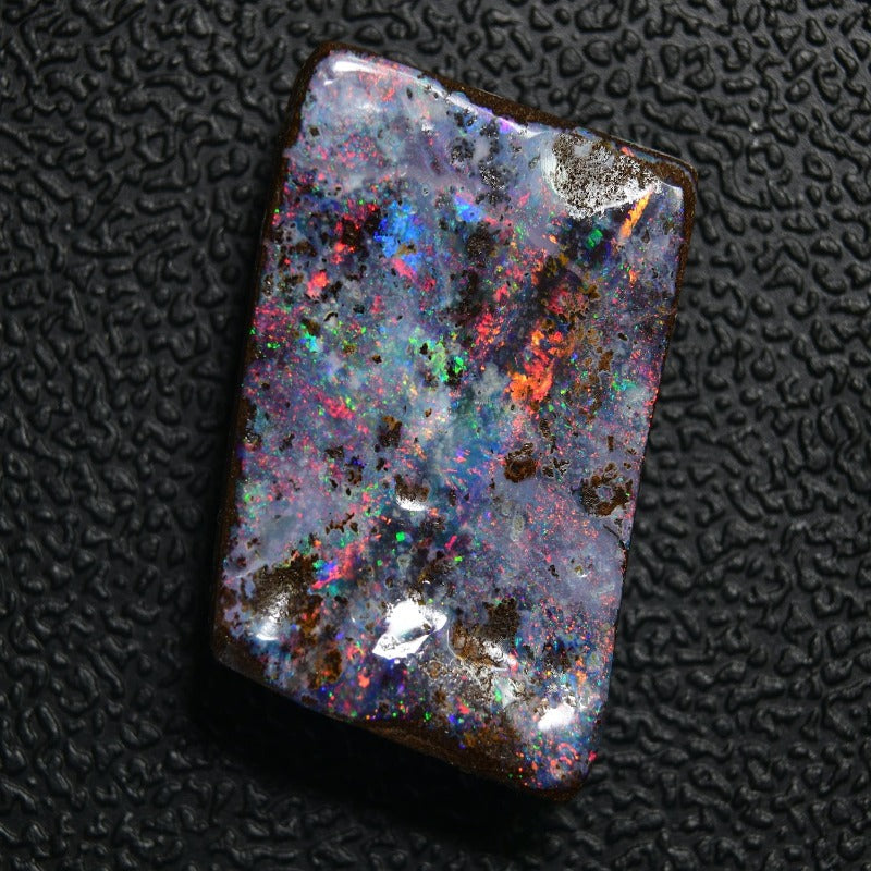 13.7 cts Australian Boulder Opal, Cut Stone
