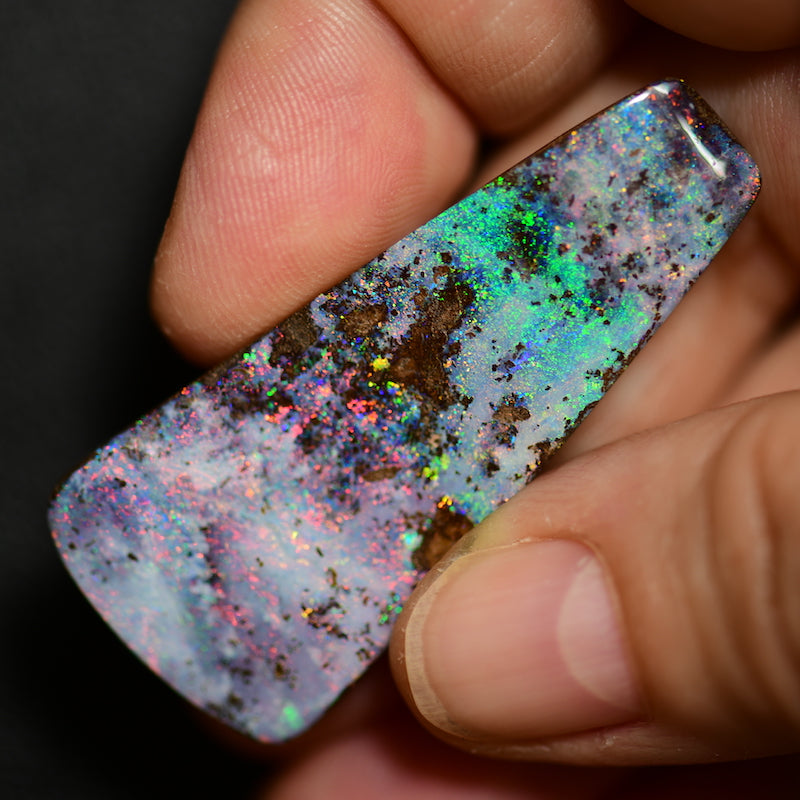 52.1 cts Australian Boulder Opal, Cut Stone