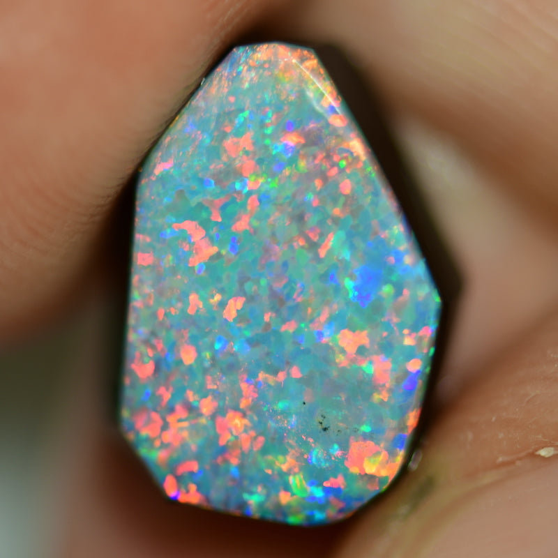 7.9 cts Australian Opal Doublet Stone Rub, Lightning Ridge