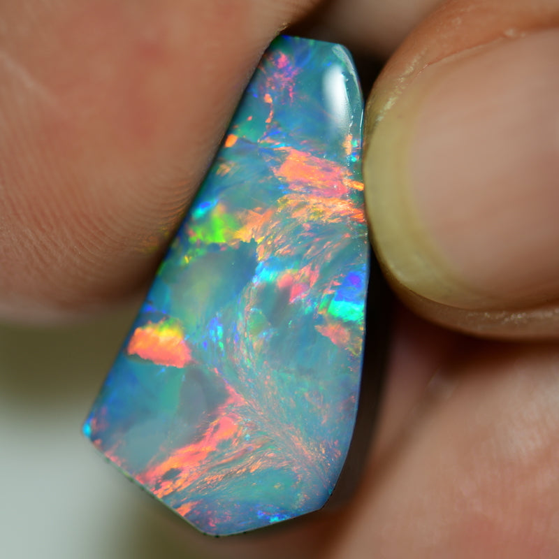 13.0 cts Australian Opal Doublet Stone Rub, Lightning Ridge