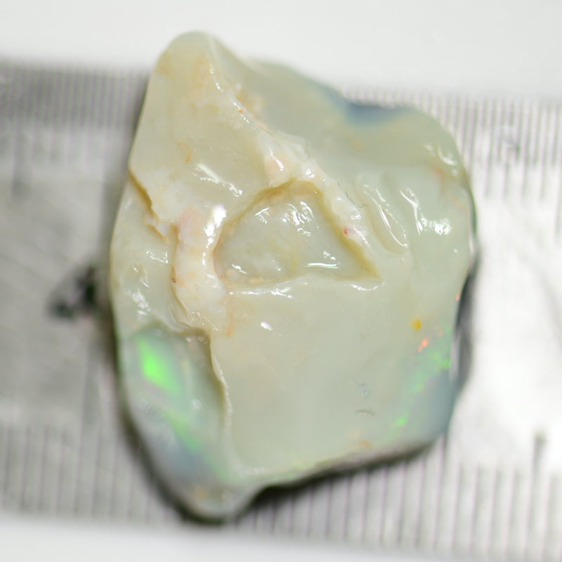 27.45 cts Australian Single Rough Opal for Carving, Lightning Ridge