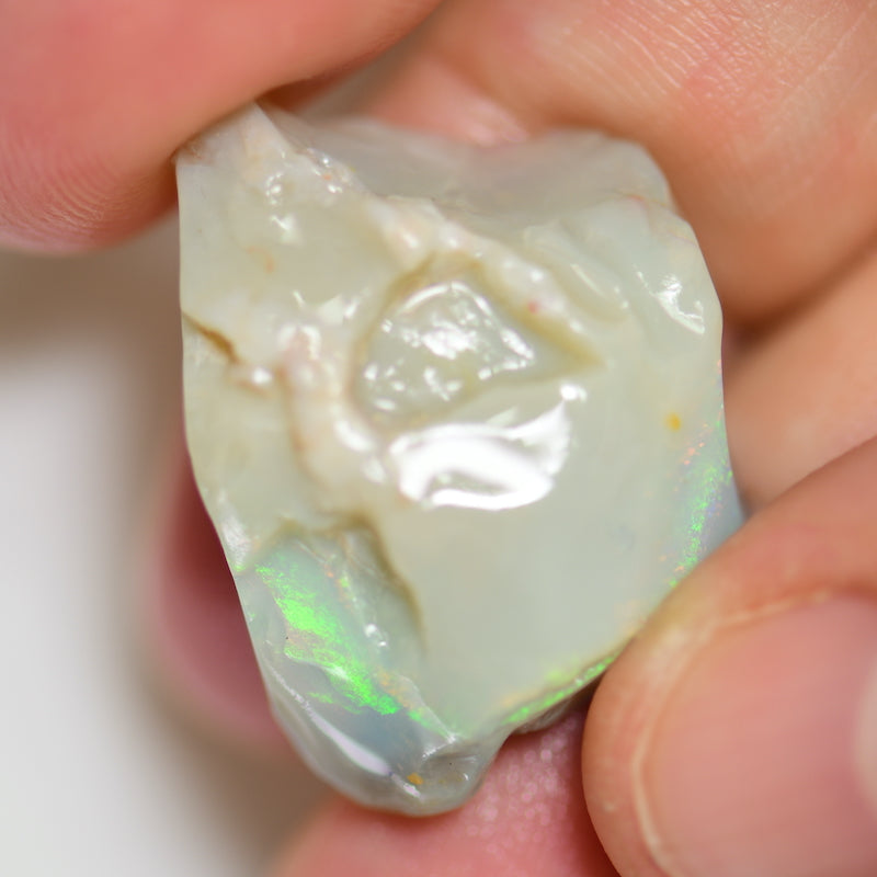 27.45 cts Australian Single Rough Opal for Carving, Lightning Ridge