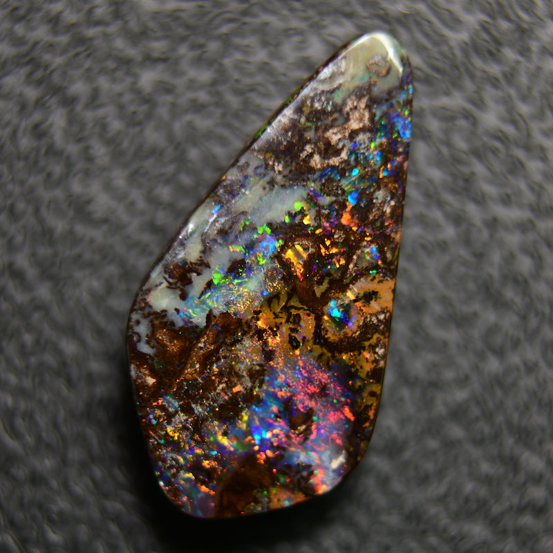 8.17 cts Australian Boulder Opal, Cut Stone