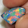 5.8 cts Australian Opal Doublet Stone Rub Rough , Lightning Ridge