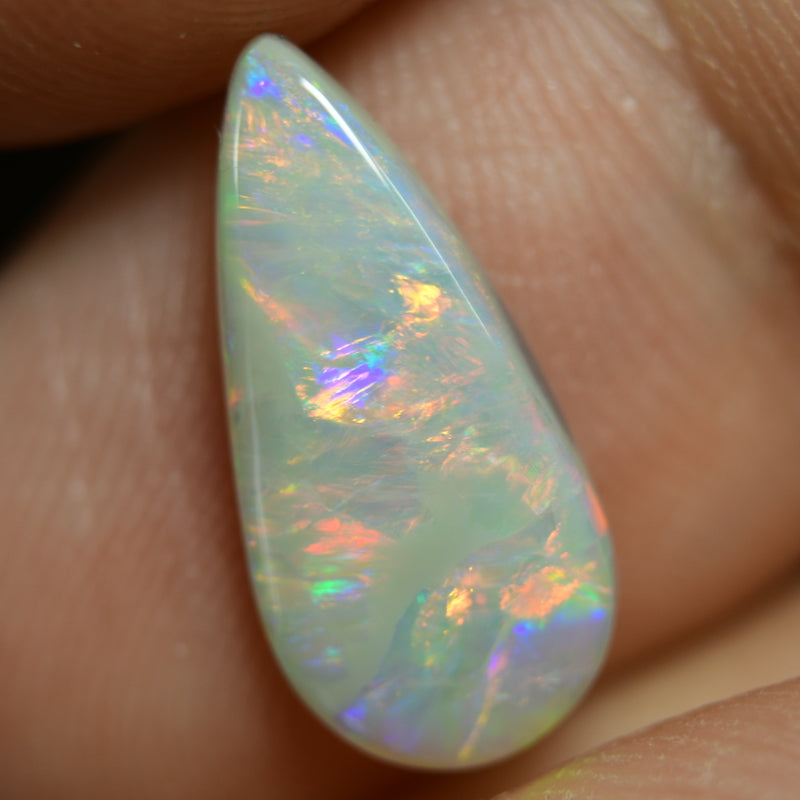 2.00 cts Australian Solid Opal Loose Stone, Lightning Ridge