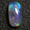 1.61 cts Australian Semi Black Crystal Solid Opal, Lightning Ridge