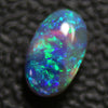 1.09 cts Australian Semi Black Crystal Solid Opal, Lightning Ridge