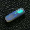0.96 cts Australian Semi Black Solid Opal, Lightning Ridge