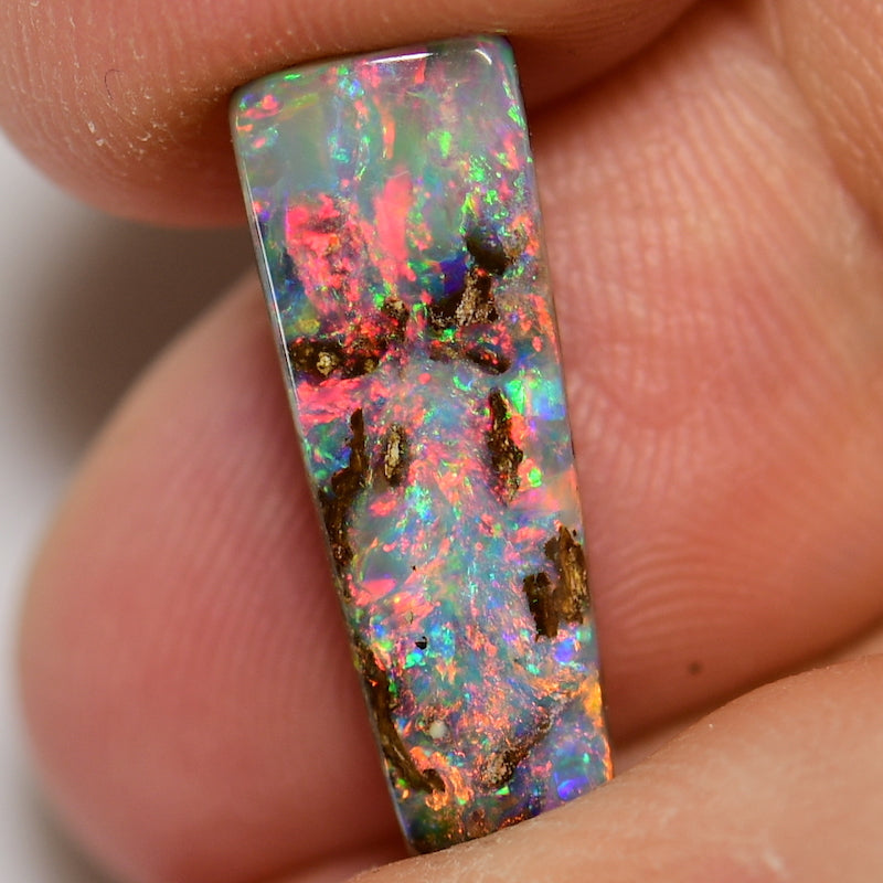 4.28 cts Australian Boulder Opal, Cut Stone