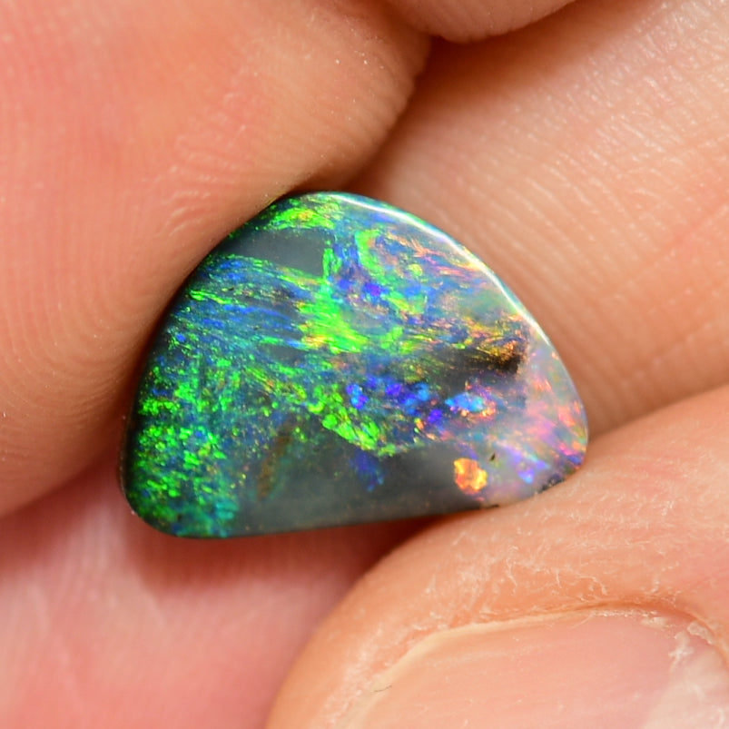 3.62 cts Australian Boulder Opal, Cut Stone