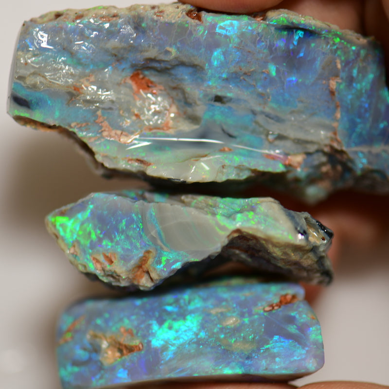  blue opal rough gemstone 