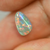 0.99 cts Australian Semi Black Solid Opal, Lightning Ridge, Stone